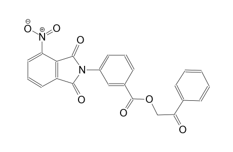 benzoic acid, 3-(1,3-dihydro-4-nitro-1,3-dioxo-2H-isoindol-2-yl)-, 2-oxo-2-phenylethyl ester