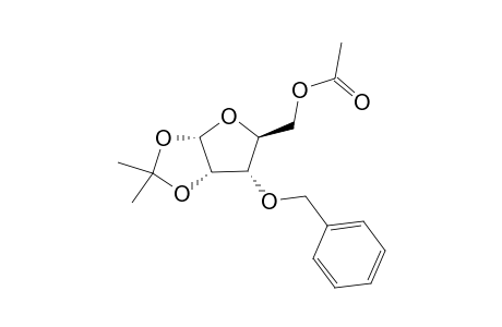 5-O-ACETYL-3-O-BENZYL-1,2-O-ISOPROPYLIDENE-ALPHA-D-RIBOFURANOSIDE