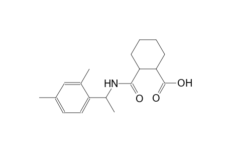 2-({[1-(2,4-dimethylphenyl)ethyl]amino}carbonyl)cyclohexanecarboxylic acid