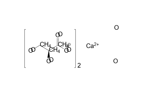 L-(-)-Glyceric acid hemicalcium salt monohydrate