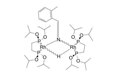 [(DIPOPE)-RH]2-[MIU-N=C-(H)-O-CH3-C6H5]-(MIU-H)