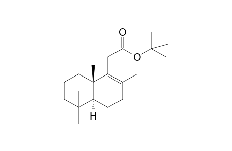 2-[(4aS,8aS)-2,5,5,8a-tetramethyl-3,4,4a,6,7,8-hexahydronaphthalen-1-yl]acetic acid tert-butyl ester