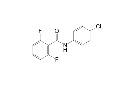 Benzamide, N-(4-chlorophenyl)-2,6-difluoro-