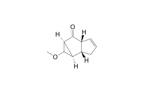 (1.beta.,3.alpha.,5.alpha.,6.beta.)-4-.alph.(.beta.)-Methoxytricyclo[4.3.0.0(3,5)]non-8-en-2-one