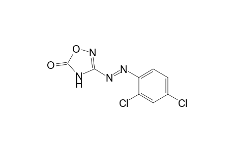 3-(2',4'-Dichlorophenylazo)-1,2,4-oxadiazol-5-one