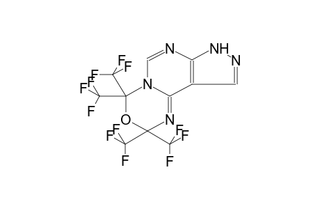 2,2,4,4-TETRAKIS(TRIFLUOROMETHYL)-2,8-DIHYDRO-[1,3,5]-OXADIAZINO[3,4-C]PYRAZOLOPYRIMIDINE