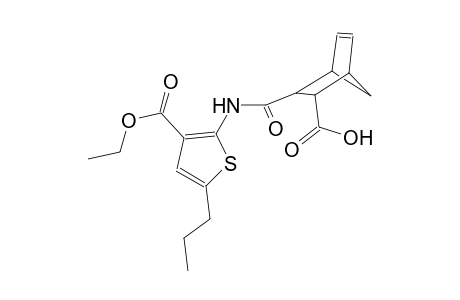 3-({[3-(ethoxycarbonyl)-5-propyl-2-thienyl]amino}carbonyl)bicyclo[2.2.1]hept-5-ene-2-carboxylic acid