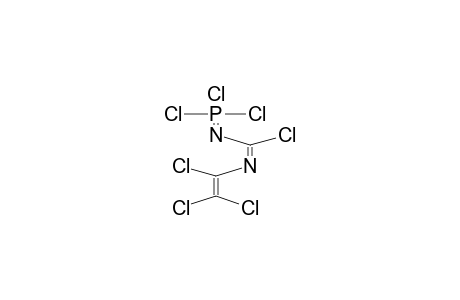 1-TRICHLOROPHOSPHAZO-1,3,4,4-TETRACHLORO-2-AZA-1,3-BUTADIENE