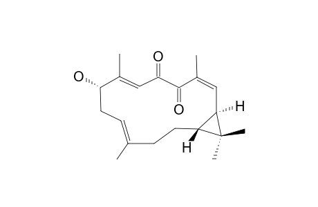 1-HYDROXY-[(2E),(6Z),(12E)]-CASBA-2,6,12-TRIENE-4,5-DIONE