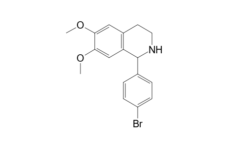 1-(4-Bromophenyl)-6,7-dimethoxy-1,2,3,4-tetrahydroisoquinoline