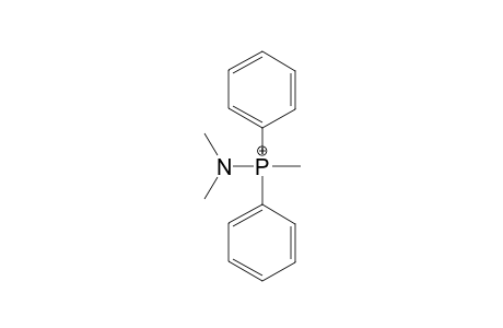 DIPHENYL-METHYL-N,N-DIMETHYL-AMINO-PHOSPHONIUM-ION