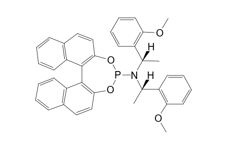 O,O-[(S)-1,1'-DINAPHTHYL-2,2'-DIYL]-N,N'-DI-(S,S)-1-(2-METHOXYPHENYL)-ETHYLPHOSPHORAMIDITE