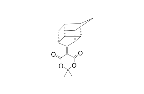 2,2-DIMETHYL-5-(OCTAHYDRO-1',2',4'-METHENO-3'H-CYCLOBUTA-[CD]-PENTALEN-3'-YLIDENE)-1,3-DIOXAN-4,6-DIONE