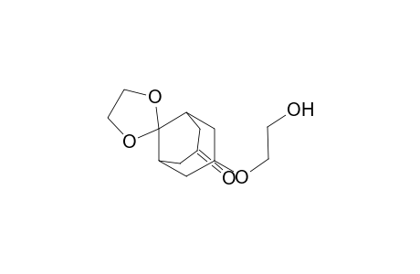 Spiro[bicyclo[3.3.1]nonane-9,2'-[1,3]dioxolan]-3-one, 7-(2-hydroxyethoxy)-, (1.alpha.,5.alpha.,7.alpha.)-