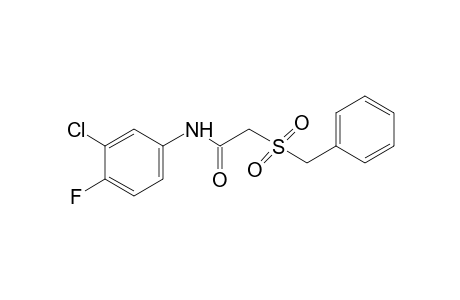 2-(benzylsulfonyl)-3'-chloro-4'-fluoroacetanilide