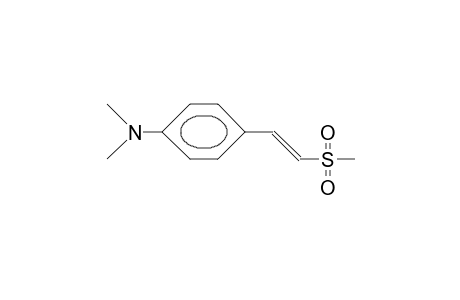 N,N-DIMETHYL-p-[2-(METHYLSULFONYL)-trans-VINYL]ANILINE