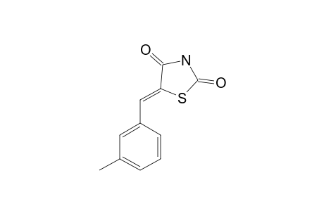 5-(3-METHYLPHENYL)-METHYLIDENE-2,4-THIAZOLIDINEDIONE