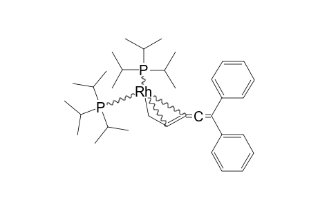 [RH(3-ETA-CH2CHC=C=CPH2)(P-(ISO-PROPYL)3)2]