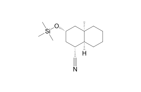 (1-ALPHA,3-ALPHA,4A-ALPHA,8A-ALPHA)-4A-METHYL-3-TRIMETHYLSILYLOXY-DECAHYDRONAPHTHALENE-1-CARBONITRILE