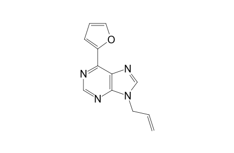 6-(2-FURYL)-9-(2-PROPEN-1-YL)-9H-PURINE