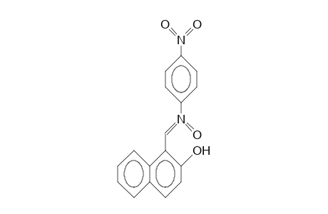 (Z)-N-(2-Hydroxy-1-naphthyl-methylene)-4-nitro-aniline N-oxide