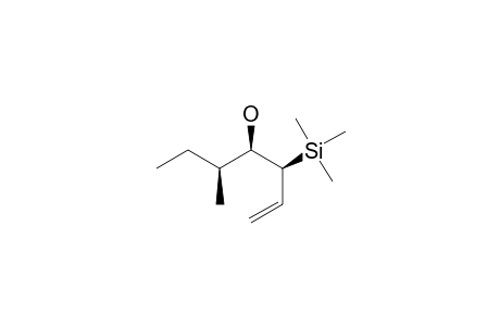 5-METHYL-3-TRIMETHYLSILYLHEPT-1-EN-4-OL;ISOMER-#1