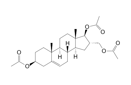 16-ALPHA-(ACETYLOXYMETHYL)-ANDROST-5-EN-3-BETA-17-BETA-DIOLACETATE