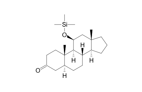 5.ALPHA.-ANDROSTAN-11.BETA.-OL-3-ONE-TRIMETHYLSILYL ETHER