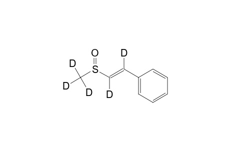 1-(Methyl(D3)sulfinyl)-2-phenylethene-1,2-D2