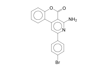 4-Amino-2-(4-bromophenyl)-5H-benzo[2,3]pyrano[5,4-c]pyridin-5-one