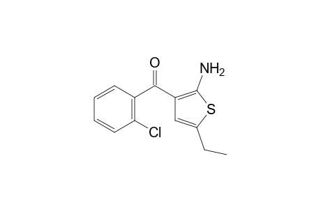 2-Amino-3-(2-chlorobenzoyl)-5-ethylthiophene