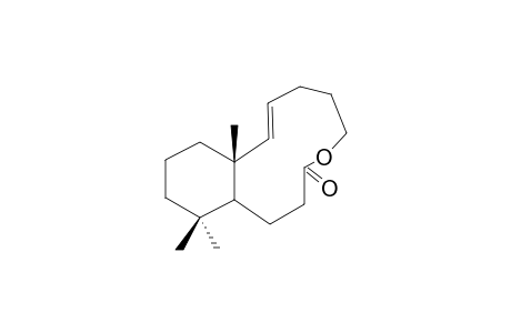 (E)-15,16,17-TRINOR-8,9-SECOLABD-9(11)-EN-8,14-OLIDE