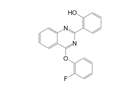 2-[4-(2-fluorophenoxy)-2-quinazolinyl]phenol