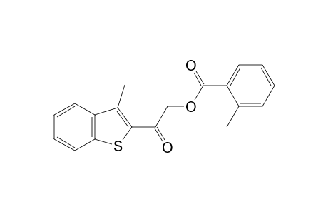 hydroxymethyl 3-methylbenzo[b]thien-2-yl ketone, o-toluate