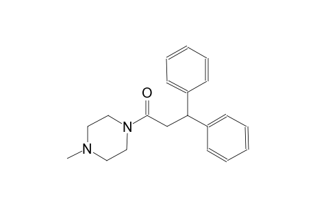 1-(3,3-diphenylpropanoyl)-4-methylpiperazine