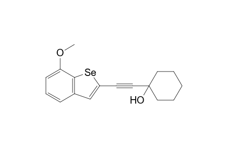 1-((7-methoxybenzo[b]selenophen-2-yl)ethynyl)cyclohexanol