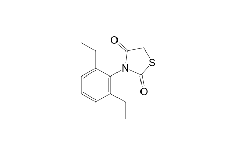 3-(2,6-diethylphenyl)-2,4-thiazolidinedione