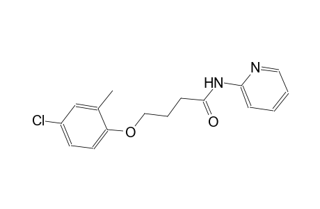 4-(4-chloro-2-methylphenoxy)-N-(2-pyridinyl)butanamide