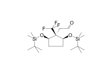 [1-TRIFLUOROMETHYLCYCLOPENTYL-2,5-DIOL-BIS(TERT-BUTYLDIMETHYLSILYLETHER)]ACETALDEHYDE (ISOMER 2)