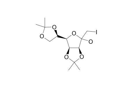 1-DEOXY-3,4:6,7-DI-O-ISOPROPYLIDENE-1-IODO-D-MANNO-HEPT-2-ULOSE