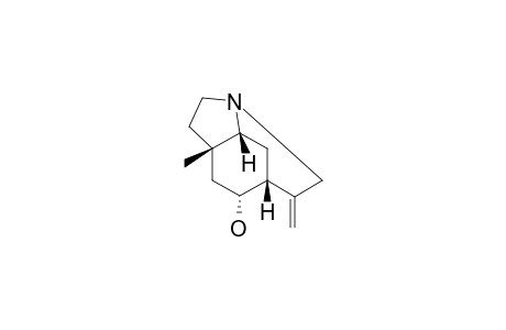 (1RS,7RS,8RS,10RS)-7-METHYL-2-METHYLENE-4-AZATRICYCLO-[5.2.2.0(4,8)]-UNDECAN-10-OL