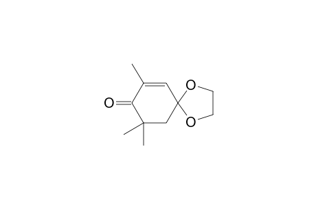 7,7,9-trimethyl-1,4-dioxaspiro[4.5]dec-9-en-8-one