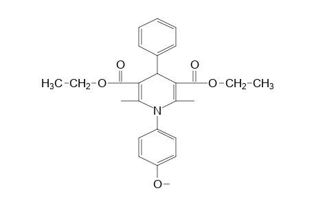 1,4-dihydro-2,6-dimethyl-1-(p-methoxyphenyl)-4-phenyl-3,5-pyridinedicarboxylic acid, diethyl ester