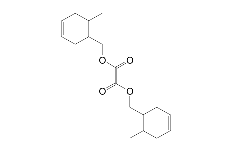 6-METHYL-3-CYCLOHEXENE-1-METHANOL, OXALATE (2:1) (ESTER)