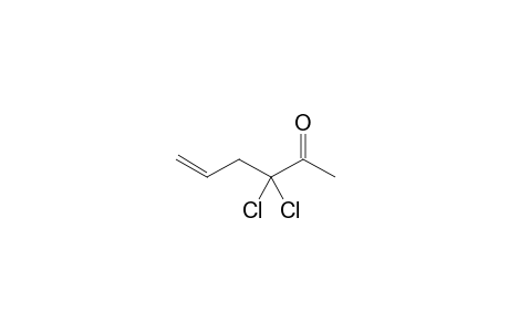 3,3-bis(chloranyl)hex-5-en-2-one