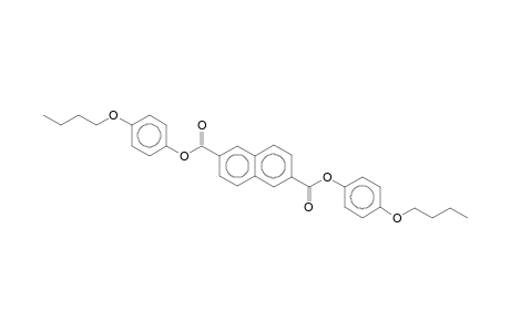 Bis(4-butoxyphenyl) 2,6-naphthalenedicarboxylate