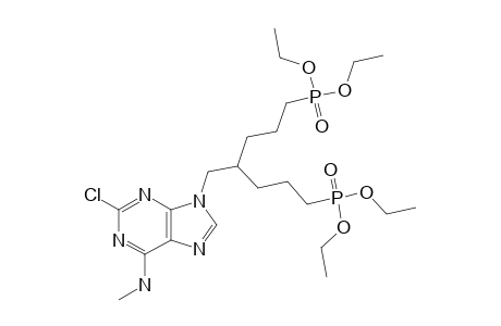 [4-(2-CHLORO-6-METHYLAMINO-PURIN-9-YL-METHYL)-7-(DIETHOXY-PHOSPHORYL)-HEPTYL]-PHOSPHONIC-ACID-DIETHYLESTER