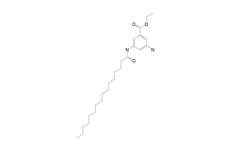 3-AMINO-5-(N-HEXADECANOYLAMINO)-BENZOIC-ACID-ETHYLESTER