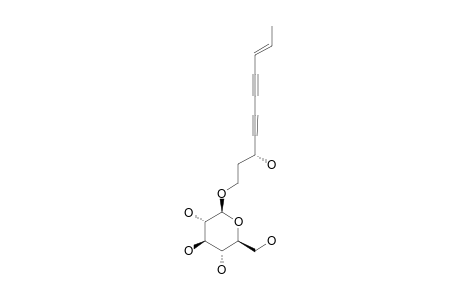 GYMNASTERKOREASIDE-A;(3R)-8-DECENE-4,5-DIYNE-1,3-DIOL-1-O-BETA-D-GLUCOPYRANOSIDE