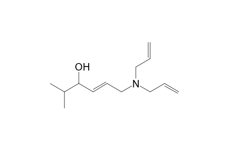 (E)-6-(N,N-Diallylamino)-2-methyl-4-hexen-3-ol